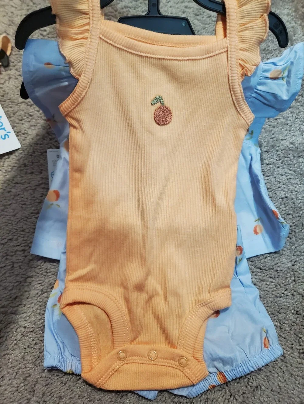 Carter's Child Of Mine New Strawberry And Peach Outfits